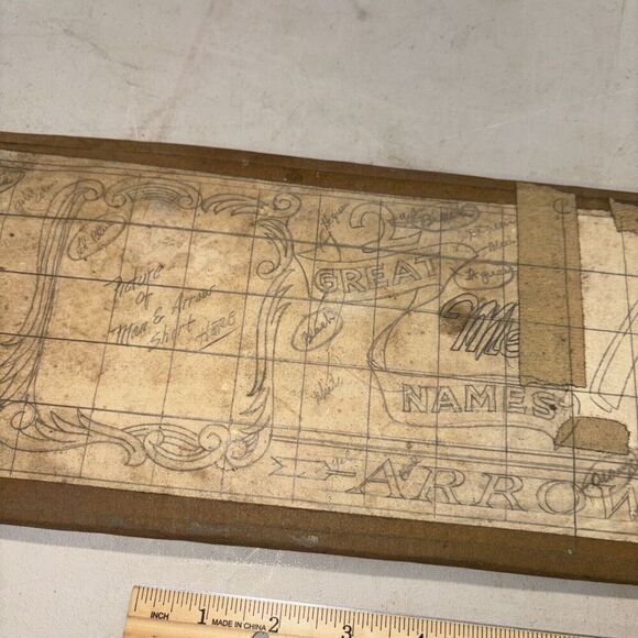 Vintage Billboard Ad Sample: Kap’s Store Arrow Shirts Lawrence Massachusetts - Picture 3 of 5